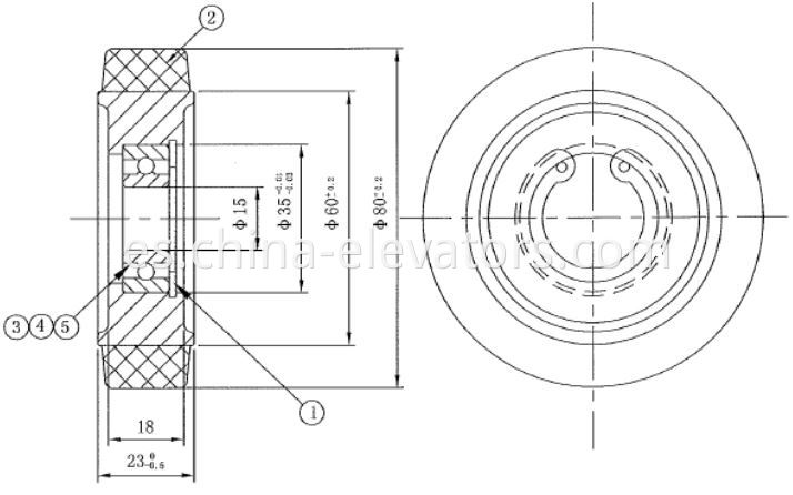 Sigma Escalator Step Roller